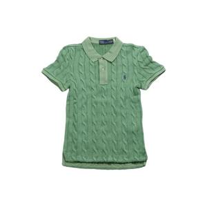폴로 랄프로렌 cable knit polo top 211943010021