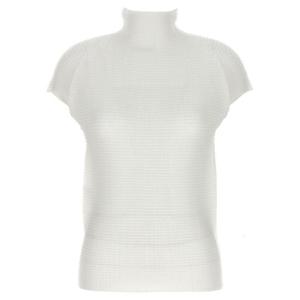 이세이 미야케 블라우스 IM58FJ40401 White