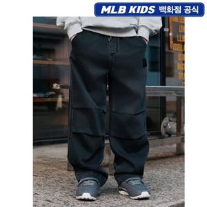 [MLB키즈] 스트릿 기모 져지 데님 파라슈트 팬츠 7ADPB0856