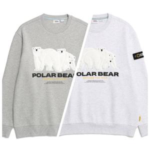 [내셔널지오그래픽]컨셉그래픽 겨울 풀기모 맨투맨1 N234USW030