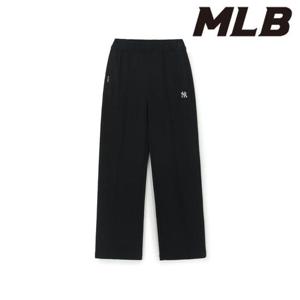 MLB (3FPTB0454-50BKS) 여성 베이직 슬림 스트레이트 팬츠