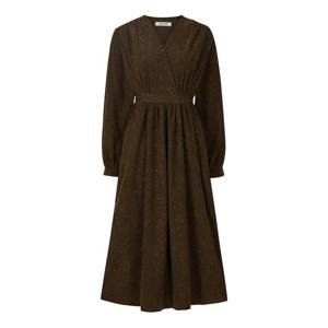 [포커스]브이넥 플라워 코듀로이 스트링 원피스 PBVFF5W3OP3241