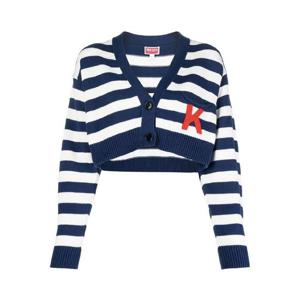 23FW KENZO Cropped striped 가디건 FD52CA3563CG77 TP563591790
