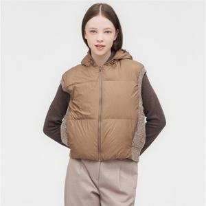 [링스골프]여성 다운 하이브리드 후드 베스트 L21D4SV161_BG