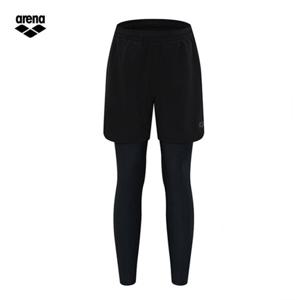 아레나 에브리데이 A6BL1PW03 BLK (주머니백 증정) 여성비치 레저 9부레깅스 수영복