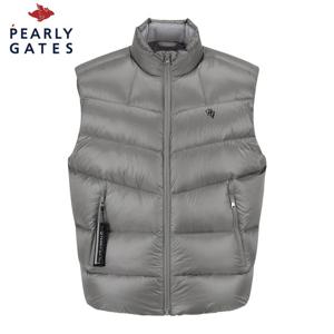 [파리게이츠] 남성 카라비너 키링 구스다운 점퍼 베스트