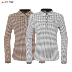 JDX X2TLW8444 [제이디엑스] 골프 여성겨울 카라  티