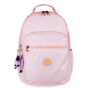 키플링 서울 라지 백팩 걸리타일프린트