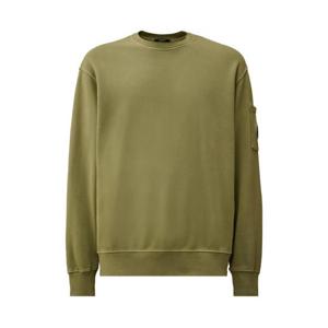 CP컴퍼니 렌즈 디테일 크루 넥 스웨트셔츠 19CMSS718A006372R612