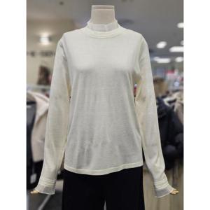 오조크 세이브존01 시스루 터틀 레이어드 긴팔스웨터 FOTWCWT520P