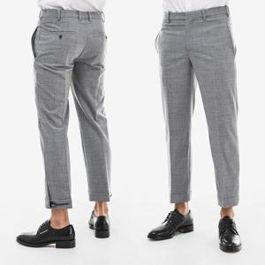 닐바렛 지퍼디테일 슬랙스 다크그레이 PBPA752H N029 364