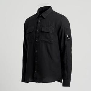 CP COMPANY LINEN POCKET SHIRT (16CMSH301A 005415G 999) (린넨 포켓 셔츠)