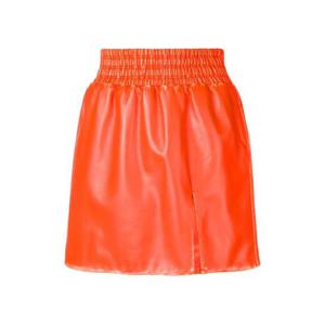 미우미우 레더 미니 스커트 MPD5411RU0