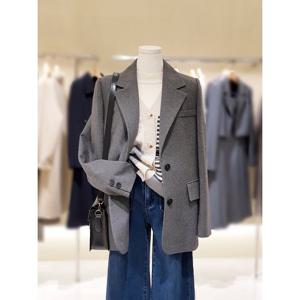 [숲]베이직 투버튼 모직자켓  SC1JK301