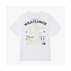 노스페이스 NT7UR08K 화이트라벨 플로럴 반팔 라운드티_WHITE 257064