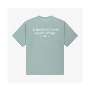 노스페이스 NT7UR19L 화이트라벨 아이라 반팔 라운드티_COOL GRAY 257087