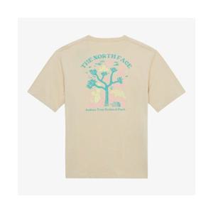 노스페이스 NT7UR51C 남성 에버그린 반팔 라운드티 1_BEIGE 257172