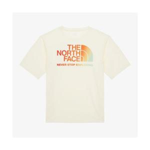 노스페이스 NT7UR36D 남성 오로라 EX 반팔 티셔츠_OFF WHITE 256808