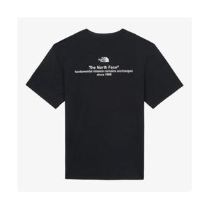 노스페이스 NT7UR04A 남성 미션 반팔 라운드 티_BLACK 256263