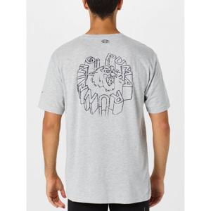 푸마 남성용 런 그래픽 반팔 티셔츠 527535-