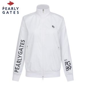 [파리게이츠] 파리게이츠 여성 백 패턴 타공 믹스 집업 점퍼 521D1JSA21_WH