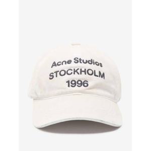 아크네 스튜디오 모자 C40434 DC6DUSTY WHITE