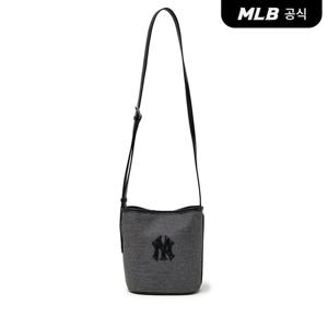 [MLB공식] 26N 베이직 캔버스 미니 버킷백 NY (Black) 3ABMB016N-50BKS