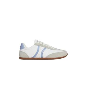 셀린느 조거 로우 레이스업 스니커즈 카프스킨 앤 스웨이드 카프스킨 옵틱 화이트 라이트 블루 359275064C-01LH