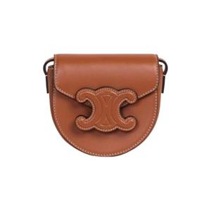 셀린느 스무스 카프스킨 미니 베사체 레더 트리옹프 탄 10J303DPQ-04LU