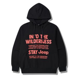 [지프]남여공용) 스테이 와일드 오버핏 후드 티셔츠 JR1THU063