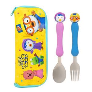 [릴팡]뽀로로 피규어 스푼포크케이스세트