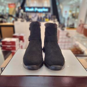 [허시파피]여성 발 편한 5cm 경량 광폭 퍼 앵클부츠 3fr608-D_CA