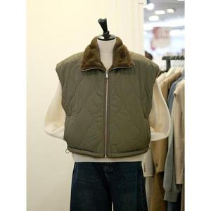 메종블랑쉬 세이브존03 르피타 리버시블 퍼 패딩 베스트 조끼 AQL254BVOC03A