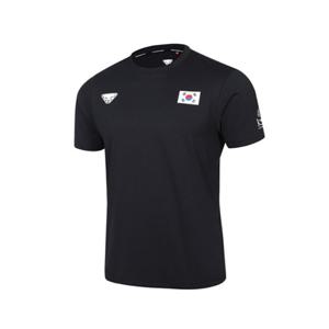 [다이나핏] 4UU24292Z1 남성 빙상 국가대표 어센틱 세미오버 반팔티 HJDMST