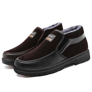 방한 워커 로우 남성 캐주얼 겨울 신발 안감털 편한