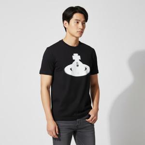 비비안웨스트우드 3%   SS25 공용 ORB그래픽 티셔츠 3G01003G J001M N401