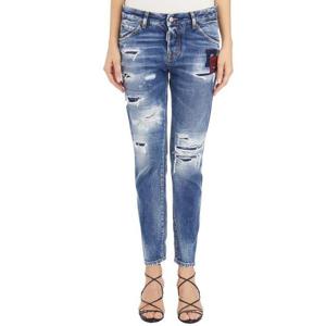 디스퀘어드2 스트레이트 팬츠 HS75LB0868S30309470 BLUE