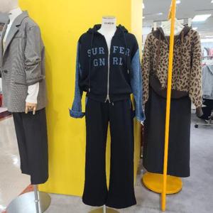 르피타 DP01 집업데님배색 후드 바지세트 L254BJSA54