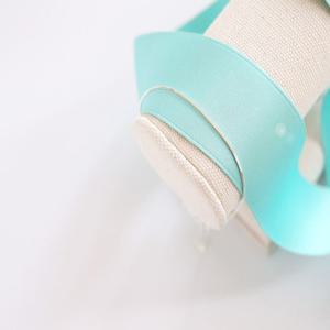 [폭스타일] (실버) 서틀 스네이크 발찌