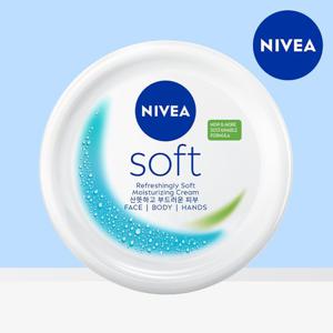 니베아 소프트 리프레싱 모이스춰라이징 크림 200ml 1개