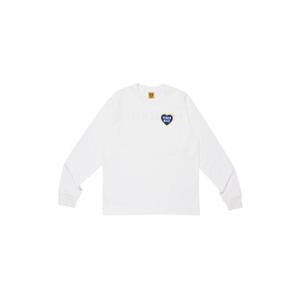 Human Made휴먼 메이드 그래픽 롱슬리브 티셔츠 화이트 HM28CS038