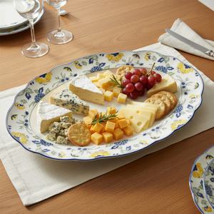 후첸로이터 파피용 타원 특대 오발 플레이트 39cm 1P