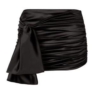 돌체앤가바나 노트 디테일 새틴 미니 스커트 F4CRCTFURAGN0000