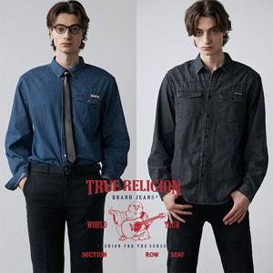 25FW 남성 트루릴리전 가을 프린트 데님셔츠 2종세트 TRL32SH11