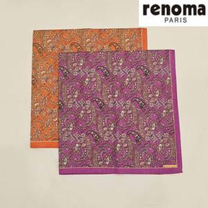 레노마 RFN9207 남녀1매 나염 손수건