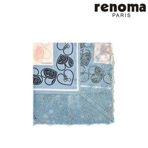 레노마 MPT2403 남녀 1매 사면레이스 손수건