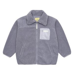 [에꼴리에]여아 우븐 포켓 양털 점퍼 21R0154_GY