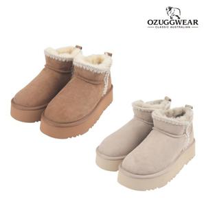 [오즈어그웨어] 어덜트 에스키모 플랫폼 미니부츠 2컬러 OZWCF4TSPB11