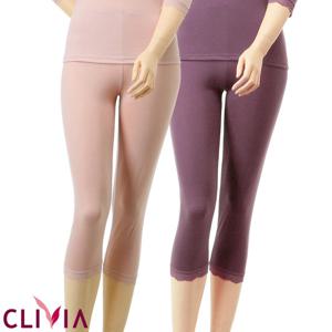 크리비아 라이오셀섬유 레이스밴딩 7부내의 하의 cwi4703P