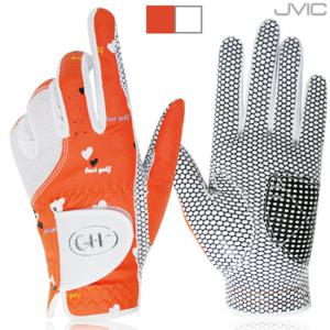 제이빅-GH클럽 여성 하트실리콘 골프장갑 양손 색상선택